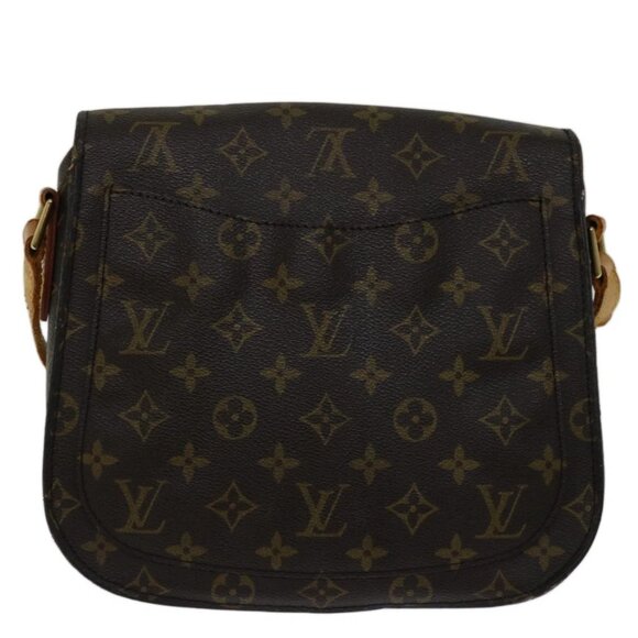 LOUIS VUITTON Monogram Saint Cloud GM Shoulder Bag M51242 LV Auth 67728 - Picture 2 of 16